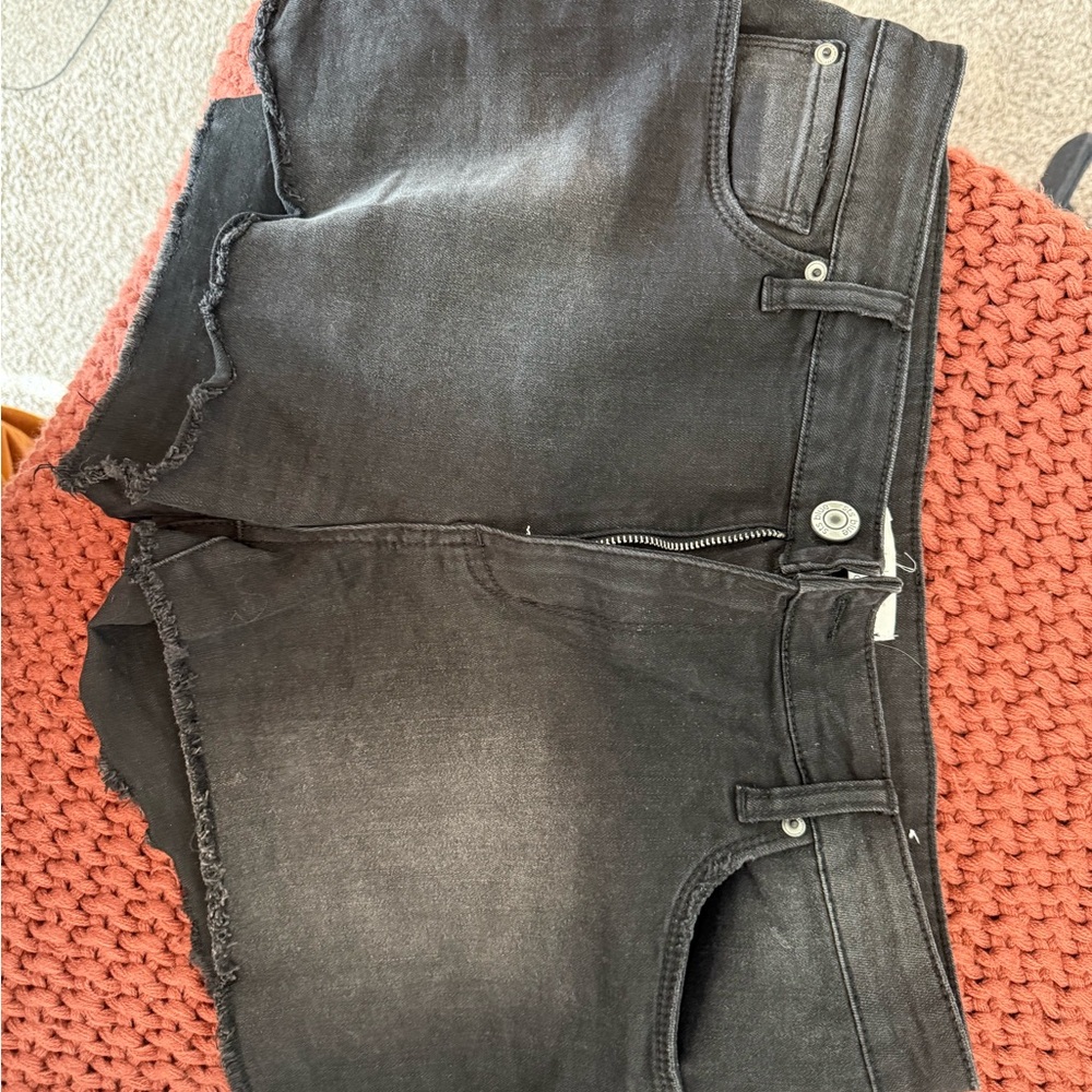 STS Blue Women's Black Denim Shorts